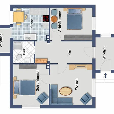 Апартаменты Haus Hahn Suhlendorf